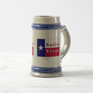 Native Texan Lone Star Flag Bierpul