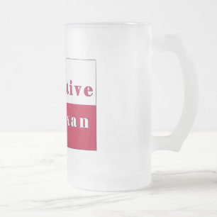 Native Texan Lone Star Flag Matglas Bierpul