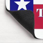 Native Texan Lone Star Flag Muismat (Hoek)