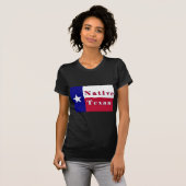 Native Texan Lone Star Flag T-shirt (Voorkant volledig)