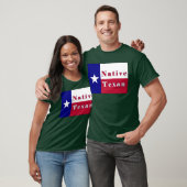 Native Texan Lone Star Flag T-shirt (Unisex)