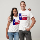 Native Texan Lone Star Flag T-shirt (Unisex)