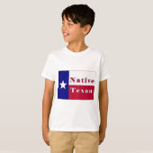 Native Texan Lone Star Flag T-shirt (Voorkant volledig)