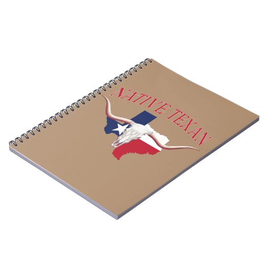Native Texan Notitieboek (Linkerzijde)