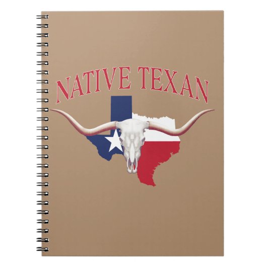 Native Texan Notitieboek (Voorkant)