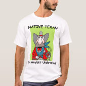 NATIVE TEXAN T-SHIRT (Voorkant)