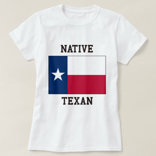 Native Texan T-shirt (Design voorkant)