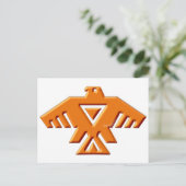 Native Thunderbird Briefkaart (Staand voorkant)