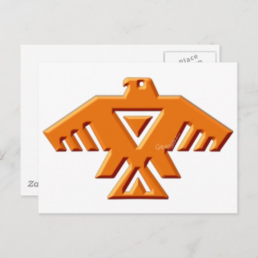 Native Thunderbird Briefkaart (Voorkant / Achterkant)