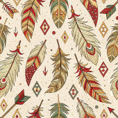 Native Tribal Kitchen Towel Custom Name Accent Theedoek