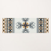 Native Tribal Pattern Yogamat (Achterkant (horizontaal))