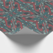 Native Tribal Southwestern Colors Patroon Cadeaupapier (Hoek)