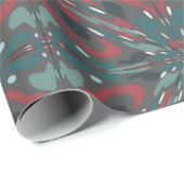 Native Tribal Southwestern Colors Patroon Cadeaupapier (Rol Hoek)