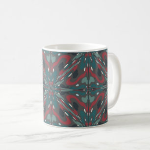 Native Tribal Southwestern Colors Patroon Koffiemok