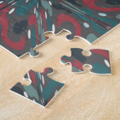 Native Tribal Southwestern Colors Patroon Legpuzzel (Zijkant)
