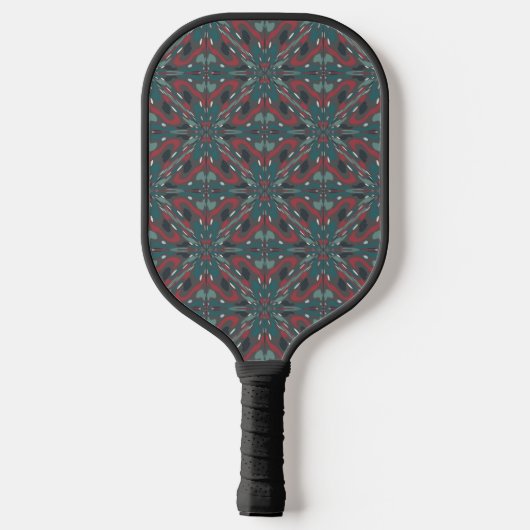 Native Tribal Southwestern Colors Patroon Pickleball Paddle (Achterkant)