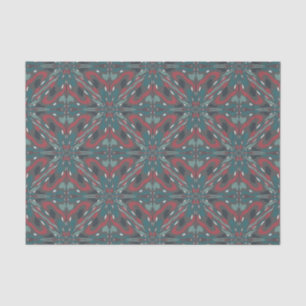 Native Tribal Southwestern Colors Patroon Tissuepapier