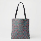 Native Tribal Southwestern Colors Patroon Tote Bag (Voorkant)