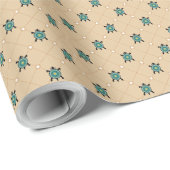 Native Turtle Cadeaupapier (Rol Hoek)