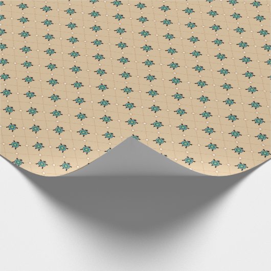Native Turtle Cadeaupapier (Hoek)