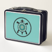 Native Turtle Metal Lunchbox (Voorkant)