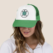 Native Turtle Trucker Hoed Trucker Pet (In situ)