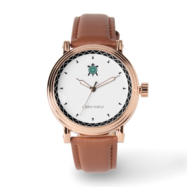 Native Turtle Watch Horloge (Voorkant)