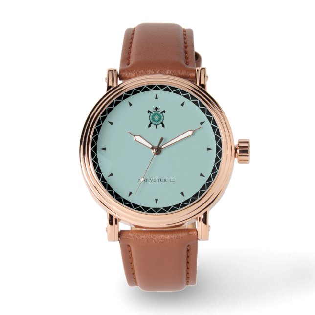 Native Turtle Watch Horloge (Voorkant)