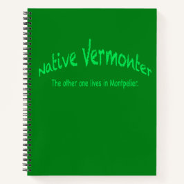 Native Vermonter Notitieboek