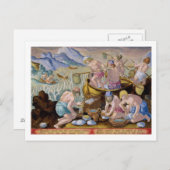 Native Vist voor Giant Clams op de Indus, plat Briefkaart (Voorkant / Achterkant)