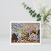 Native Vist voor Giant Clams op de Indus, plat Briefkaart (Staand voorkant)