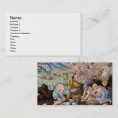 Native Vist voor Giant Clams op de Indus, plat Visitekaartje (Voorkant / Achterkant)