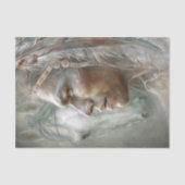 Native Warrior Profile & Horse Decoupage Tissuepapier (Voorkant)