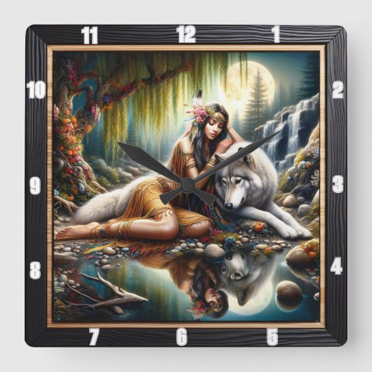 Native Wind: Willow verlaat de danskunst Vierkante Klok (Voorkant)