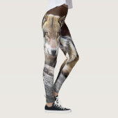Native Wolf Photo Leggings (Rechts)
