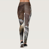 Native Wolf Photo Leggings (Achterkant)