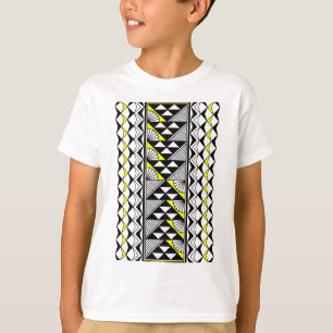 Native zon en regen in geel t-shirt