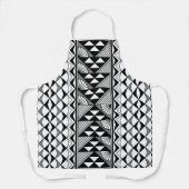 Native zon en regen in grijs schort (Voorkant)