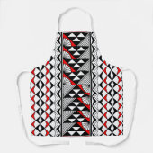 Native zon en regen in rood schort (Voorkant)