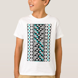 Native zon en regen in Turquoise T-shirt