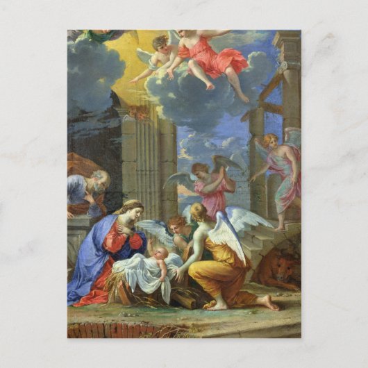 Nativiteit, 1667 briefkaart (Voorkant)