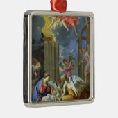 Nativiteit, 1667 metalen ornament (Rechts)