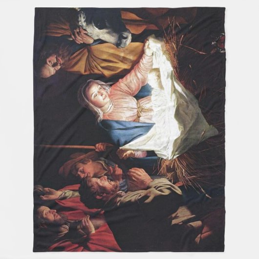 NATIVITEIT 2 FLEECE DEKEN (Voorkant)