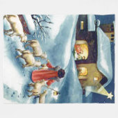 NATIVITEIT 3 FLEECE DEKEN (Voorkant (Horizontaal))