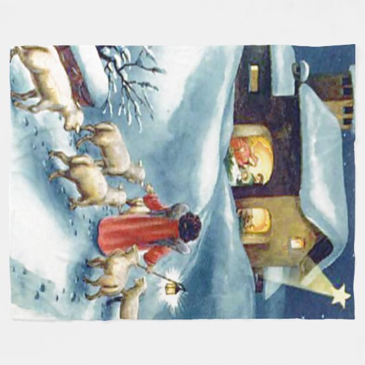 NATIVITEIT 3 FLEECE DEKEN (Voorkant (Horizontaal))