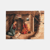 Nativiteit - Agabiti Fleece Deken (Voorkant (Horizontaal))