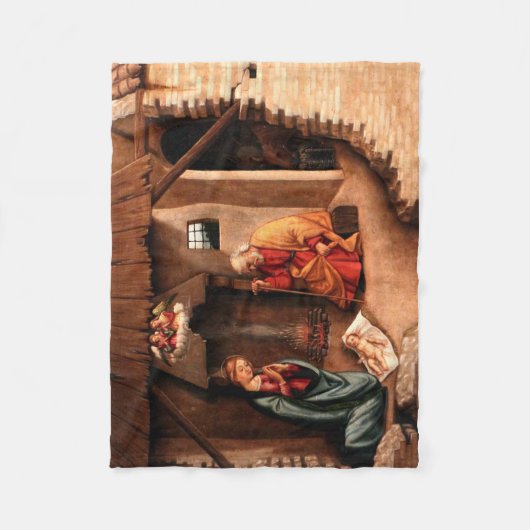 Nativiteit - Agabiti Fleece Deken (Voorkant)