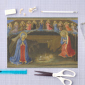 Nativiteit Angels moeder Mary Baby Jesus Kerstmis Tissuepapier (Craft)