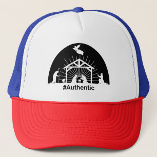 Nativiteit authentieke vrachtwagenhoed trucker pet