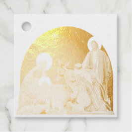 Nativiteit Bedankjes Labels